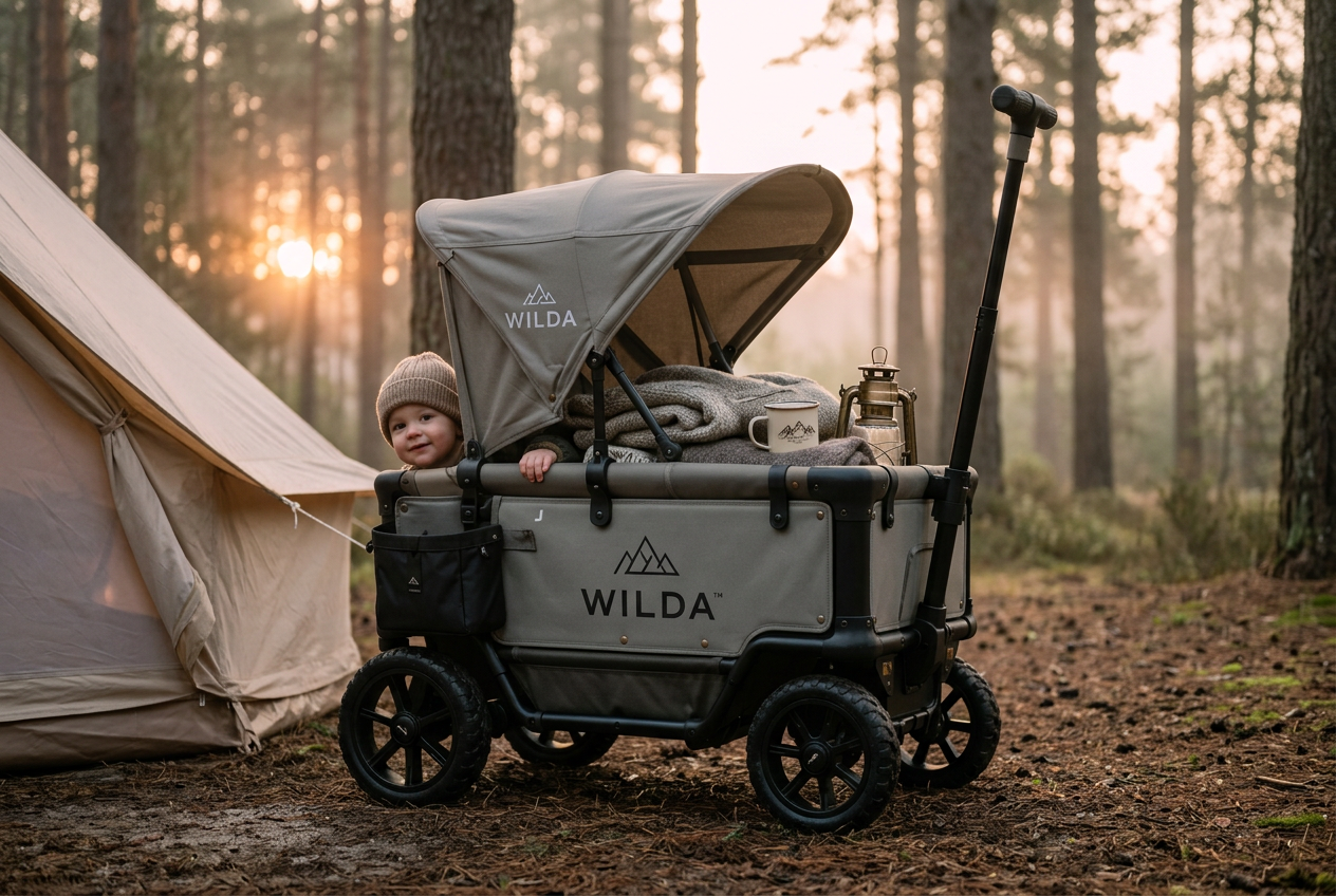 WILDA cart used at Campsites