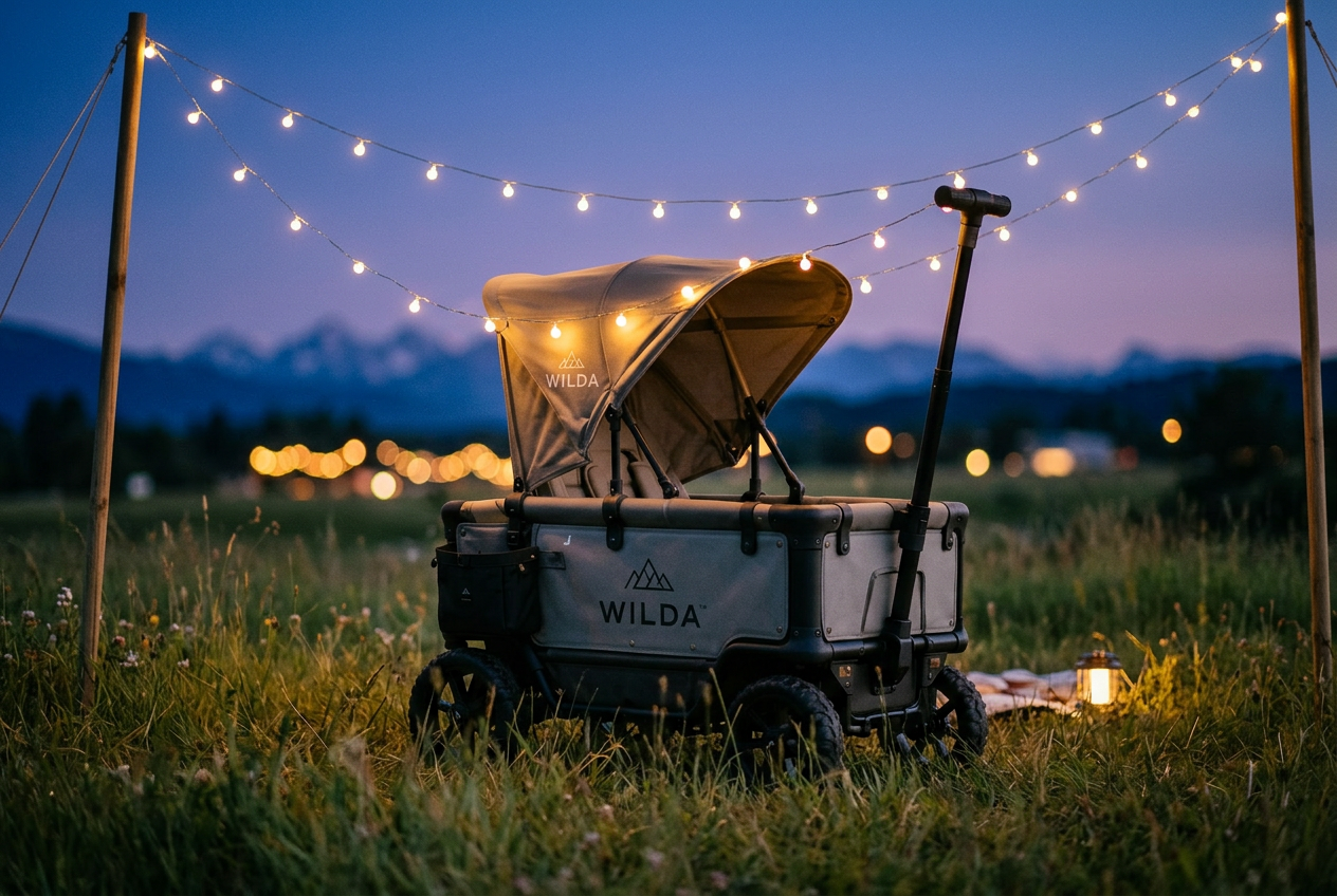WILDA cart used at Evenings Out