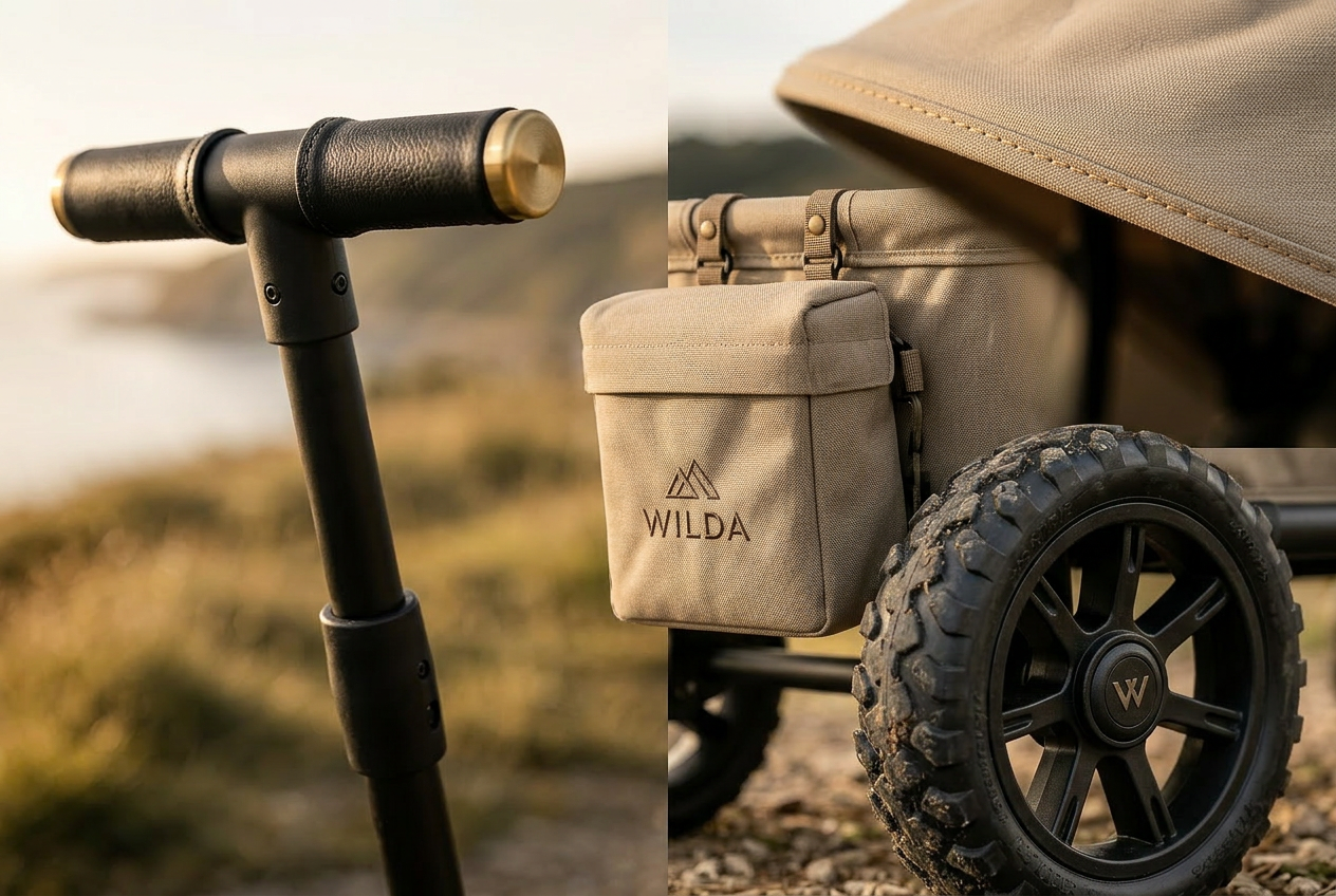 Wilda wheel and frame detail